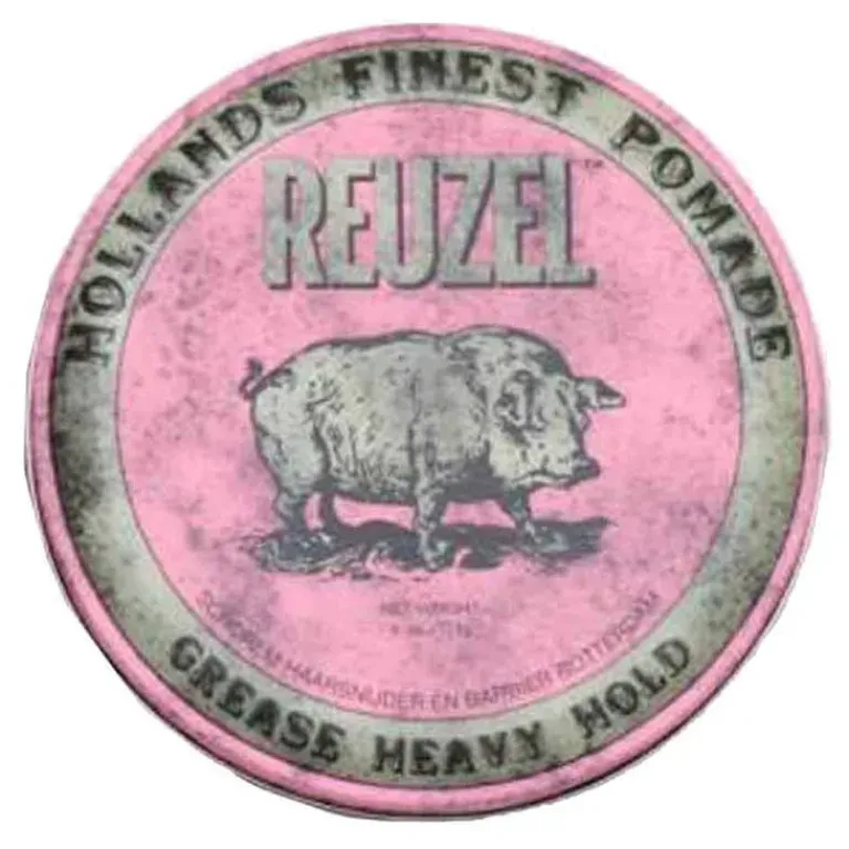 Reuzel Styling|Grease heavy hold pink