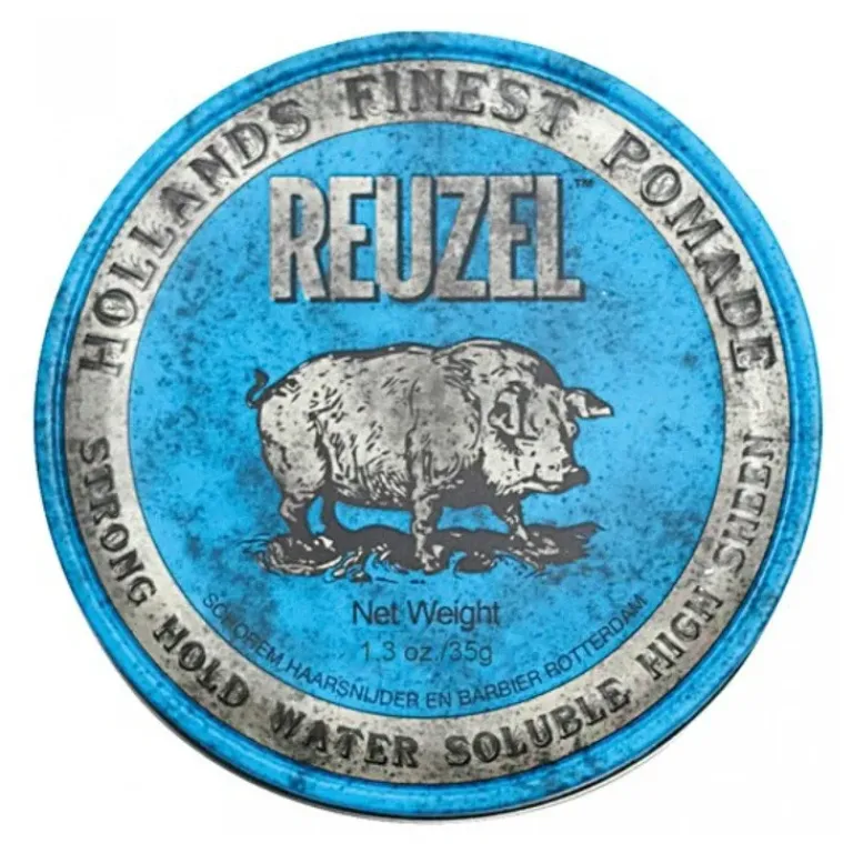 Reuzel Styling|Strong Hold Heavy Sheen Pomade Blue