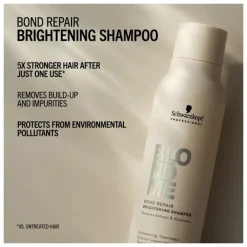 Schwarzkopf Professional Shampoo|BlondMe Bond Repair Brightening Shampoo