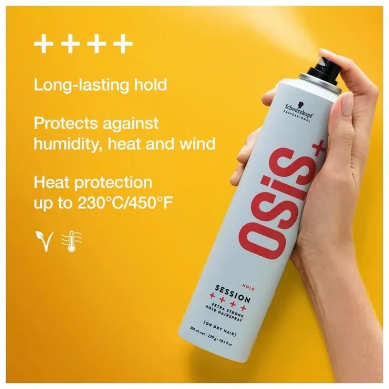 Schwarzkopf Professional Styling Spray|OSiS+ Session Extra Strong Hold Spray