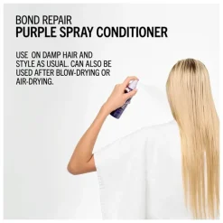 Schwarzkopf Professional Conditioner|BlondMe Bond Repair Purple Spray Conditioner