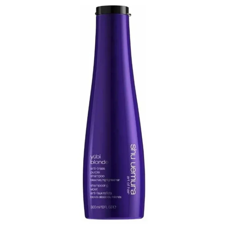 Shu Uemura Shampoo|Yūbi Blonde Anti-Brass Purple Shampoo