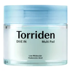 Torriden Gezichtsreiniging|Dive In Low Molecular Hyaluronic Acid Multi Pads 80 stuks