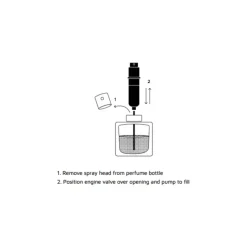 Travalo Parfumverstuiver|Milano Parfumverstuiver Black