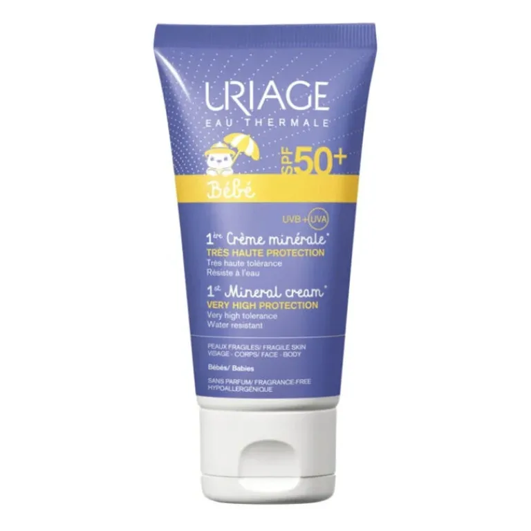 Uriage Zonbescherming|Bébé 1st Mineral Zonbescherming SPF 50+