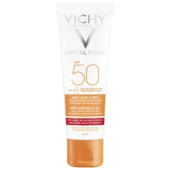 Vichy Zonbescherming|Capital Soleil Anti-Aging 3-in-1 Zonbescherming SPF 50
