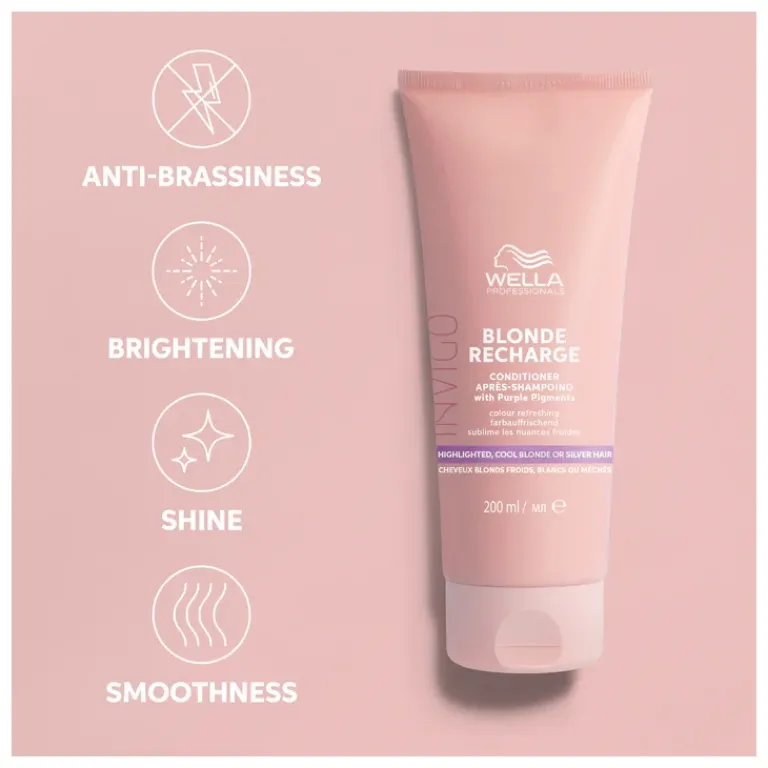Wella Professionals Conditioner|Invigo Blonde Recharge Cool Conditioner