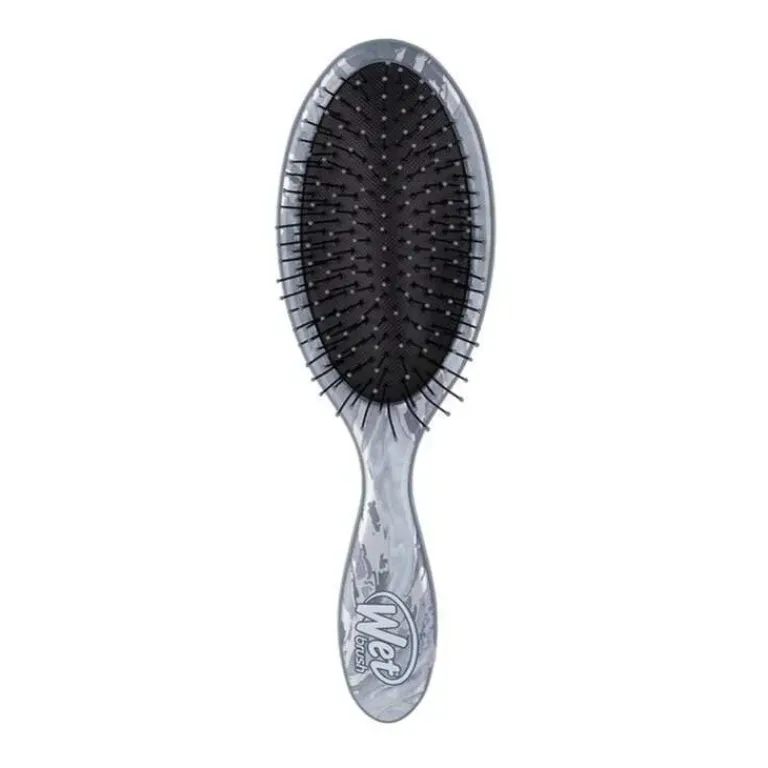 Wet Brush Haarborstels|Original Detangler Metallic Marble Silver
