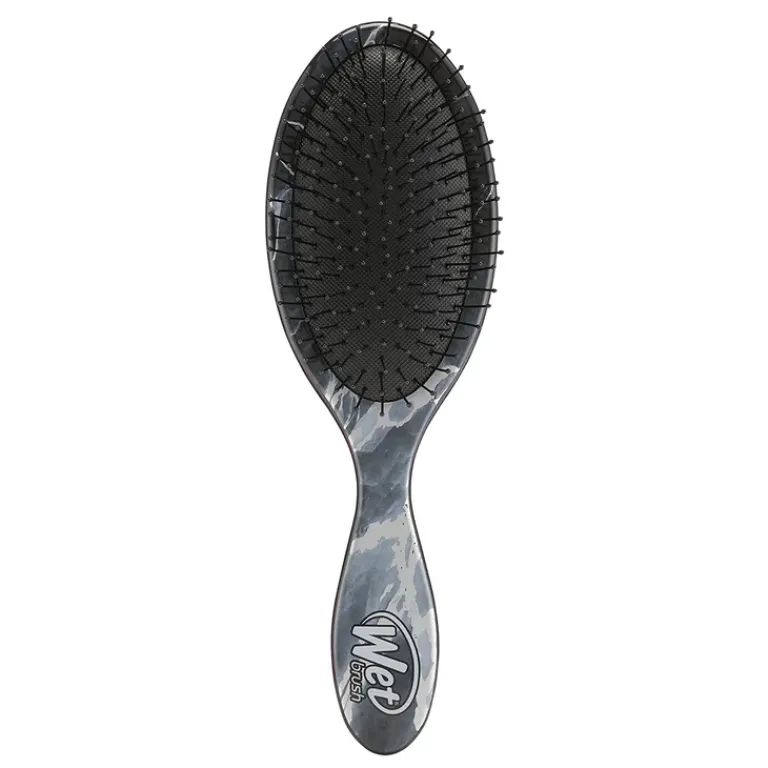 Wet Brush Haarborstels|Original Detangler Metallic Marble Silver
